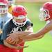 Whitmore Lake football players run a drill during practice at the school on Tuesday, August 13, 2013. Melanie Maxwell | AnnArbor.com